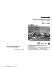 PANASONIC CQ-C8300N Operating Instructions Manual