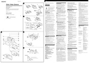 SONY CVX-V3 Operating Instructions