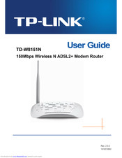 Tp Link TD-W8151N User Manual