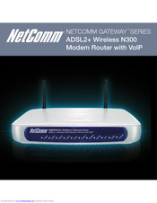 Netcomm NB9WMAXXn User Manual