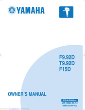 YAMAHA F9.92D Owner's Manual