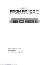 TERRATEC AXON AX 100 MKII Description