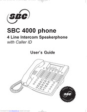 SBC 4000 User Manual