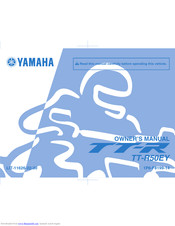 YAMAHA TT-R50EY Owner's Manual
