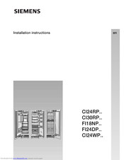 SIEMENS CI2WP Series Installation Instructions Manual