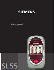 Siemens SL55 User Manual