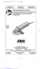 SKIL 9320 Operating/Safety Instructions Manual