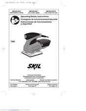 SKIL 7290 Operating/Safety Instructions Manual