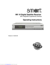 SMART MX 16 Operating Instructions Manual
