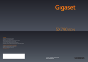 Gigaset Gigaset SX790 ISDN User Manual