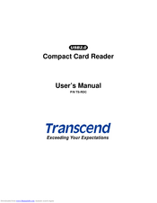 TRANSCEND TS-RDC User Manual