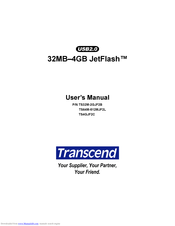 TRANSCEND JETFLASHTM TS32M-2GJF2B User Manual
