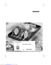Siemens HM745215N Instruction Manual