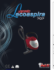 POLTI VAPORETTO LECOASPIRA 707 Instructions For Use Manual