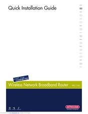 SITECOM WL-114 Quick Installation Manual