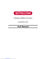 SITECOM NL-403 Manual