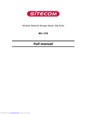 SITECOM WL-176 Manual
