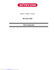 SITECOM DC-226 User Manual