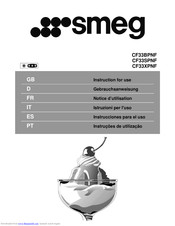 SMEG CF33SPNF Instructions For Use Manual
