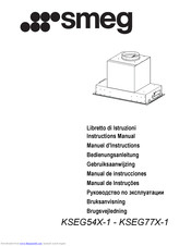 SMEG KSEG77X-1 Instruction Manual