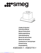 SMEG KSEG54X-1 Instruction Manual