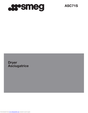 SMEG ASC71S User Manual
