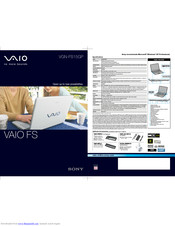SONY VAIO FS VGN-FS15GP Specifications