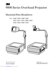 3M 9080 Overhead Projector