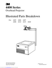 3M 4406 Illustrated Parts Breakdown
