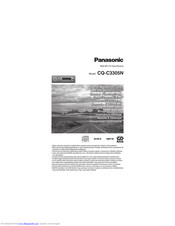 PANASONIC CQ-C3305N Operating Instructions Manual