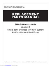 Heat Controller SMH18 Replacement Parts Manual