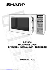 SHARP R-32STM Operation Manual With Cookbook