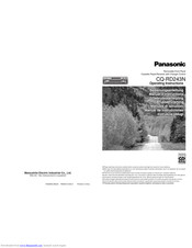 PANASONIC CQ-RD243N Operating Instructions Manual
