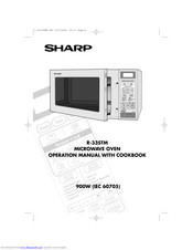 Sharp R-33STM Operation Manual With Cookbook