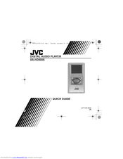 JVC XA-HD500S Quick Manual