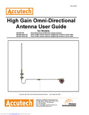Accutech WI-ANT-P6-A-10 User Manual