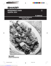 SHARP R-390S Operation Manual