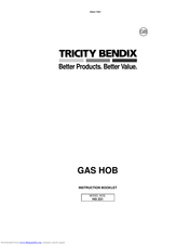 Tricity Bendix HG 231 Instruction Booklet