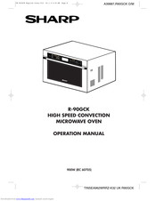 SHARP R-90GCK Operation Manual