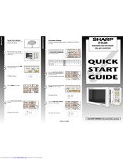 SHARP R-962M Quick Start Manual
