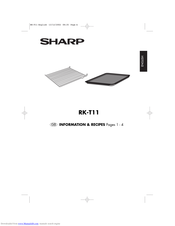 SHARP RK-T11 Information & Recipes