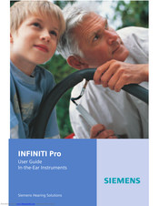 SIEMENS INFINITI Pro User Manual