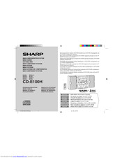 SHARP CP-E100H Operation Manual