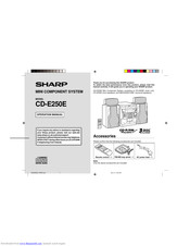 SHARP GBOXS5001SJB1 Operation Manual