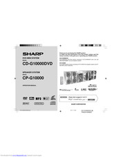 SHARP CD-G10000DVD Operation Manual