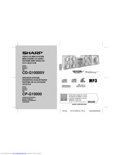 SHARP CD-G10000V Operation Manual