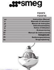 SMEG FQ55FXE Instruction Manual
