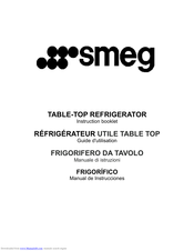 SMEG TABLE-TOP REFRIGERATOR Instruction Booklet