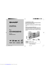 SHARP CD-SW250DVD Operation Manual