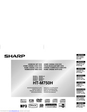 SHARP HT-M750H Operation Manual